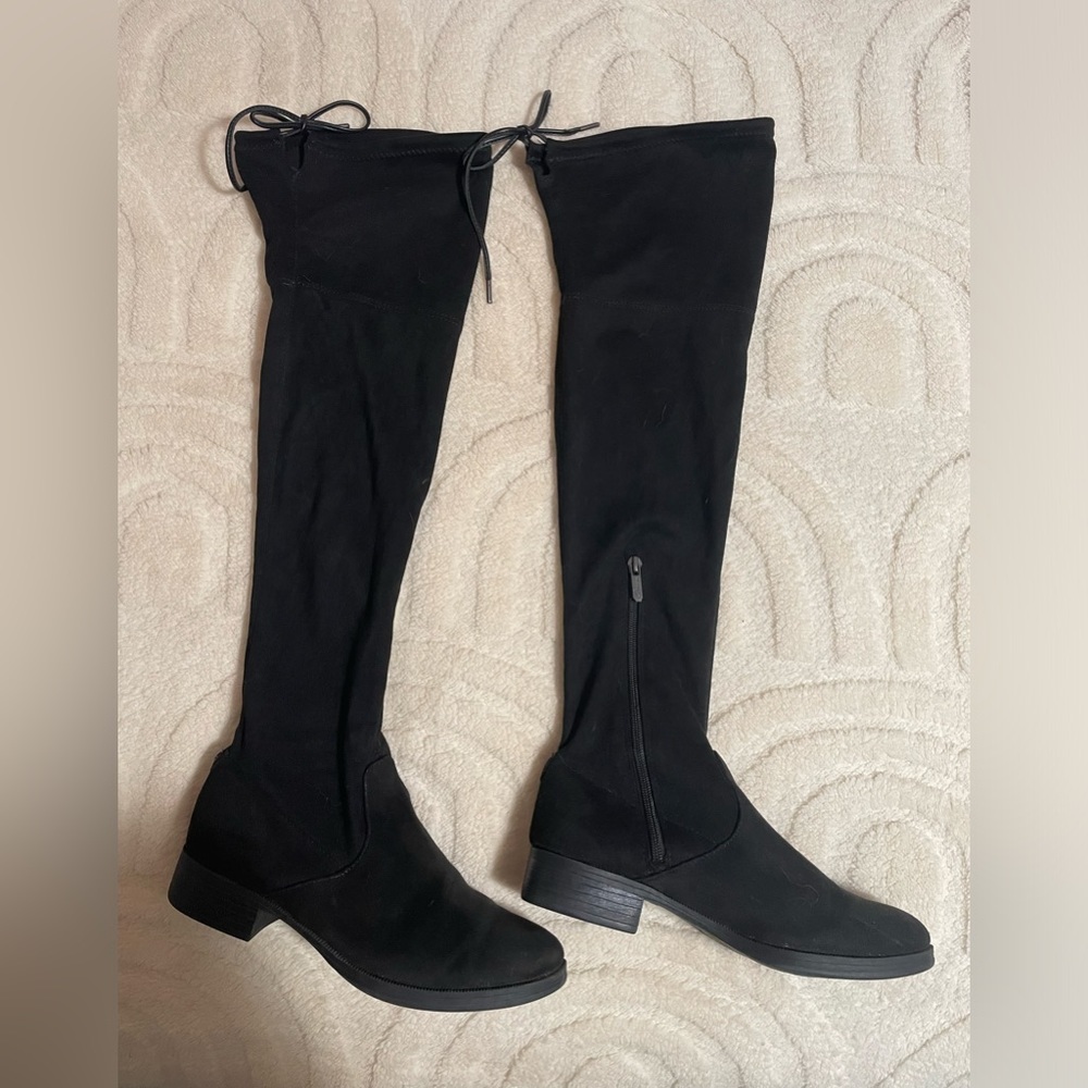 Circus knee high suede boots